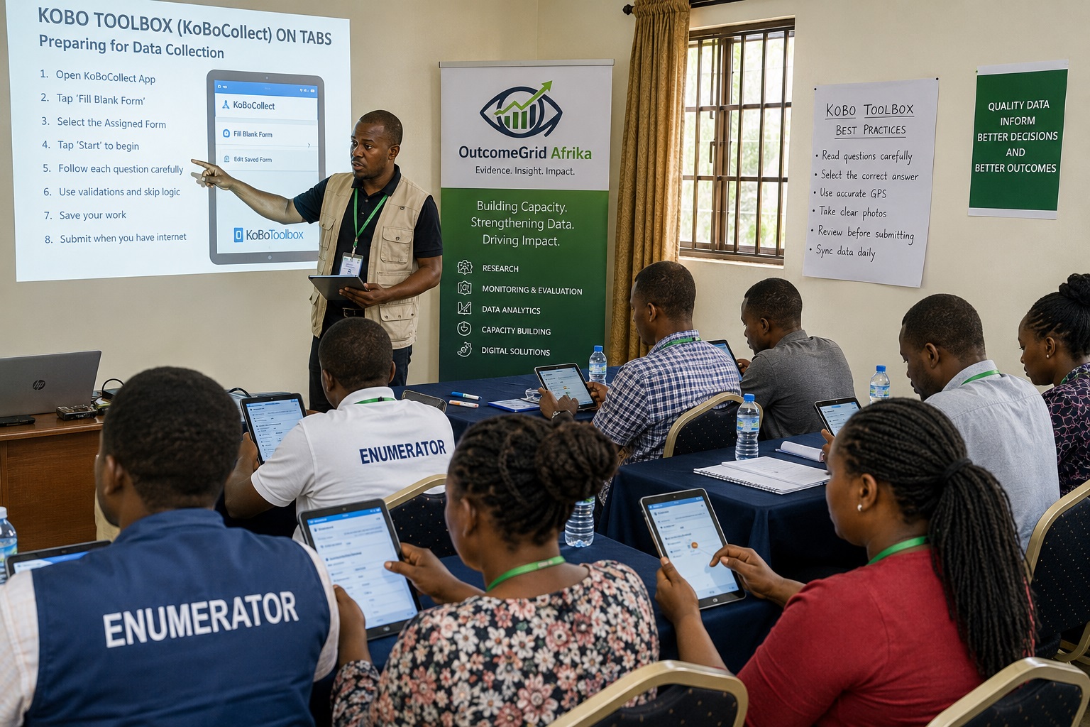 Monitoring and evaluation